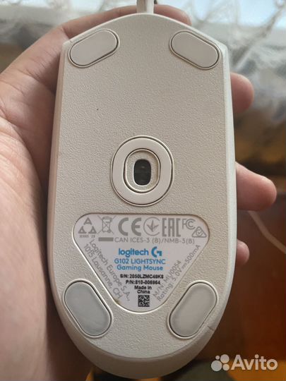 Игровая мышь logitech g102