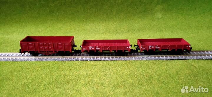 Железная дорога. Вагоны 1 87 но