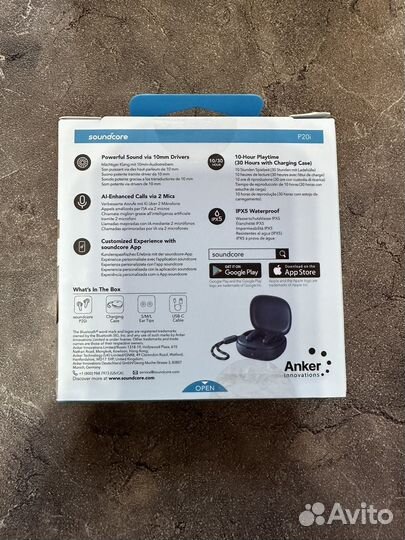 Наушники Anker soundcore p20i