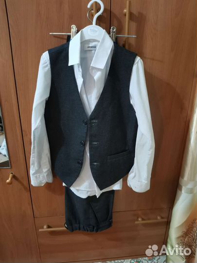 Школьный костюм для мальчика 128