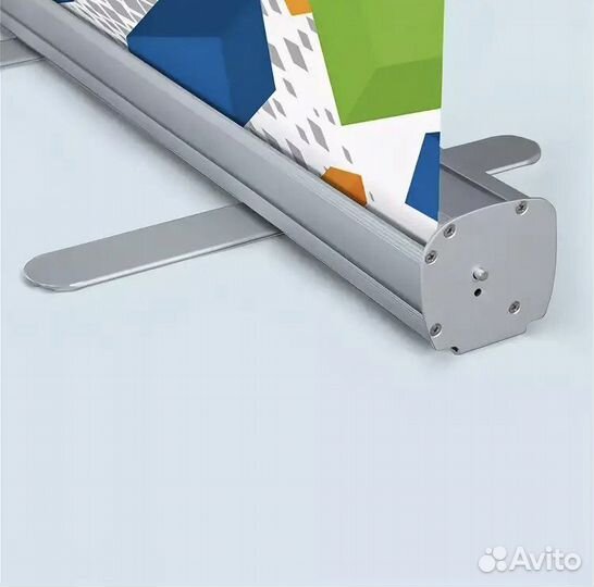 Мобильный стенд Roll up Ролл-ап с баннером 1Х2 m