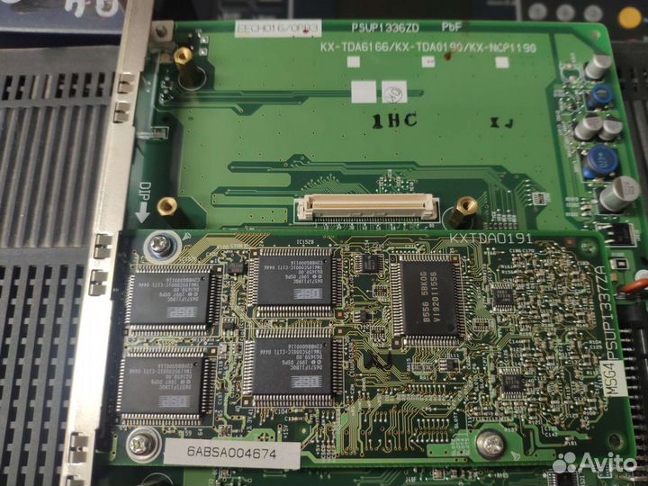 Атс Panasonic KX-TDA100 комплект #2 с 6 платами
