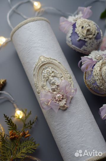 Набор новогодних игрушек