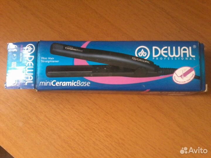 Щипцы - выпрямители dewal PRO mini ceramic base