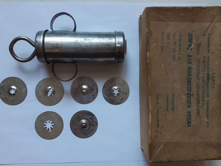 Шприц для кондитерского крема СССР