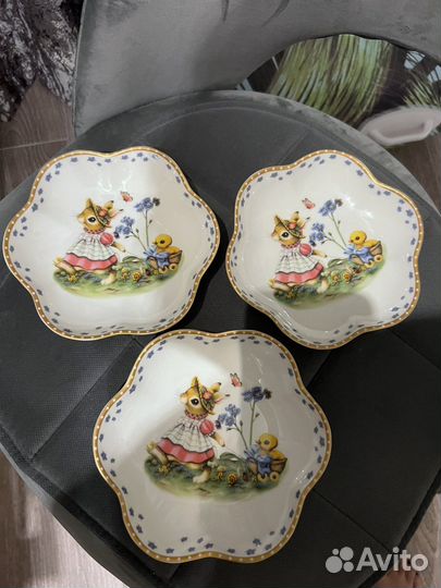 Тарелочки Villeroy boch