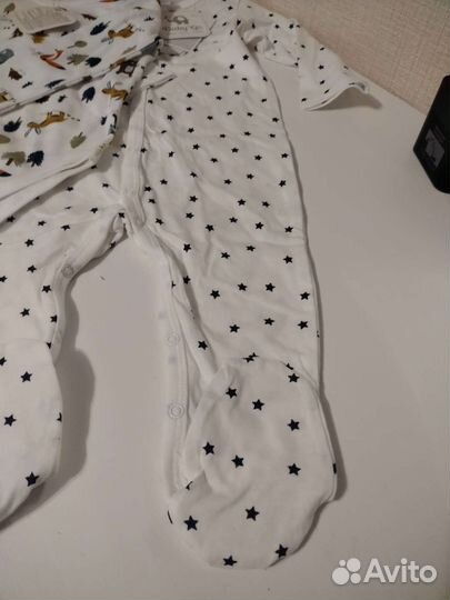 Новый боди и слип на мальчика