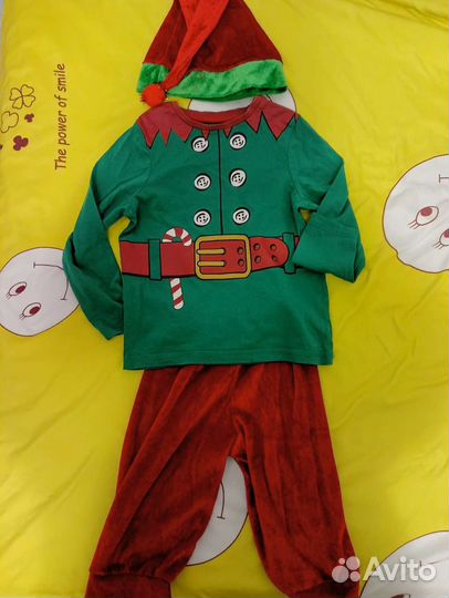 Новогодний костюм гнома (эльфа)