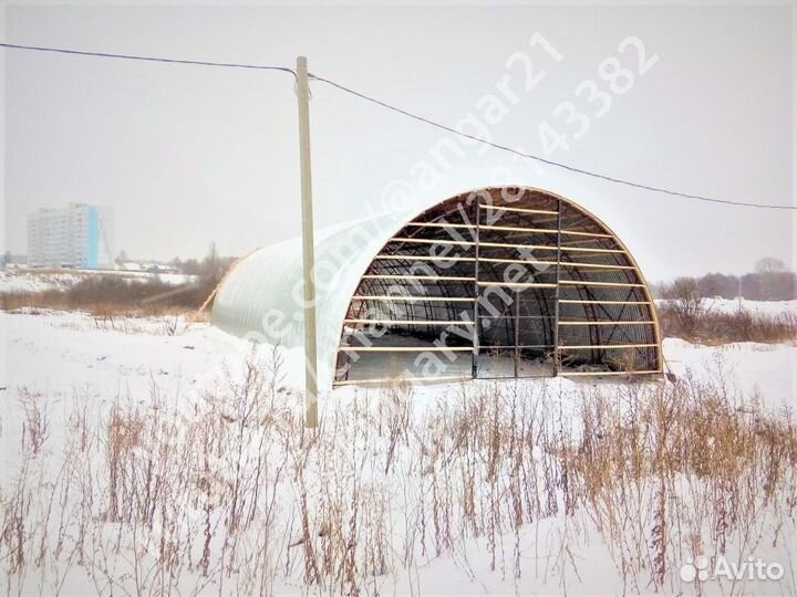 Ангар под ключ 918 м2