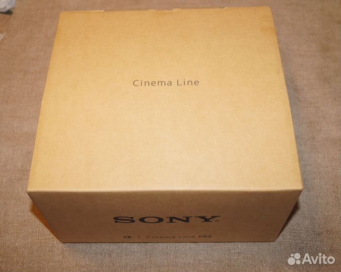 Sony Cinema Line ilme FX3 Body