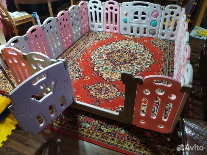 Манеж забор