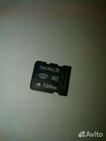 Карта памяти sandisk m2 memory stick mic