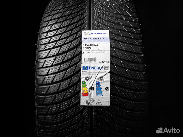 Michelin Pilot Alpin 5 SUV 315/30 R23 и 255/35 R22 99W
