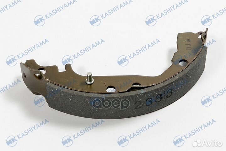 Тормозные колодки барабанные toyota prius/yaris