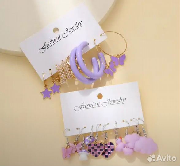 Набор сережек