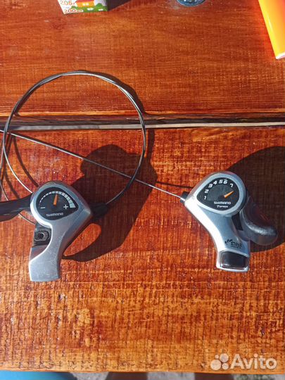 Манетка shimano xt 3/7 скоростей