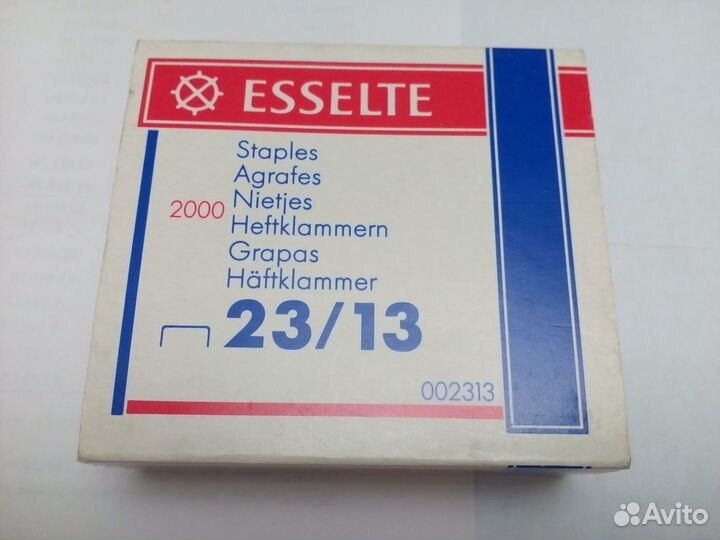 Скобы Esselte Франция, зажимы SDI 51 мм