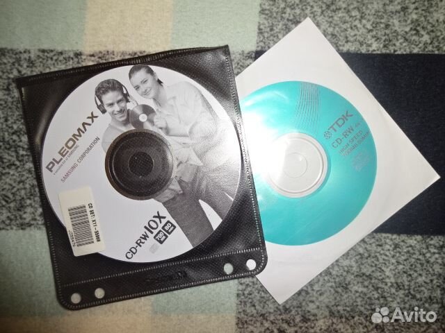 Диски CD-RW и пищущий DVD привод