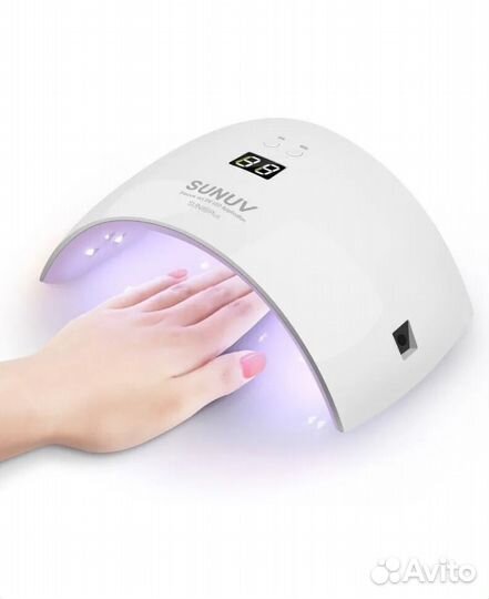 UV-LED лампа для маникюра и педикюра SUN9x Plus