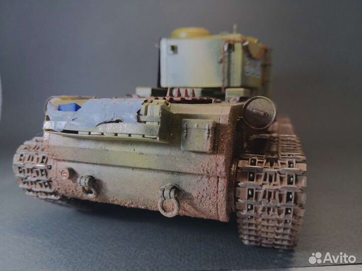 Модель сверхтяжелого танка кв-5