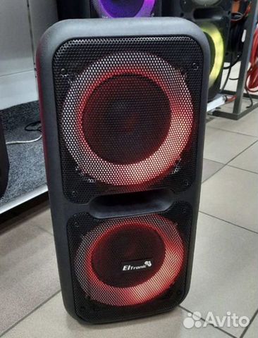 Колонка eltronic мощные динамики