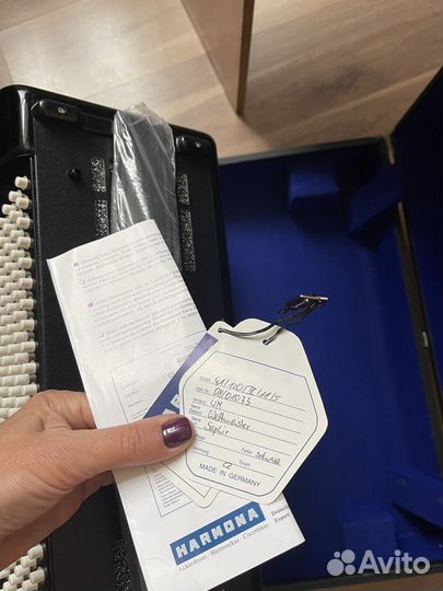 Аккордеон Weltmeister Saphir Новый 41/120/IV/11/5