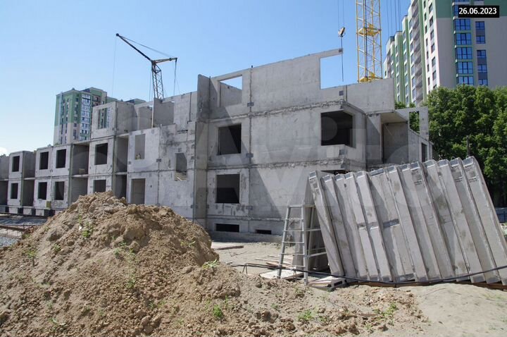 2-к. квартира, 55,4 м², 7/17 эт.