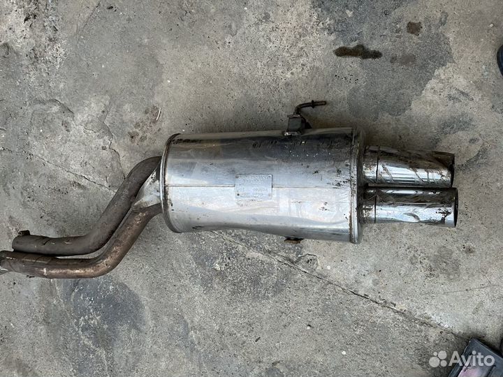 Supersprint на Bmw e46 330 выхлоп