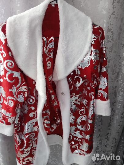 Новогодний костюм деда мороза