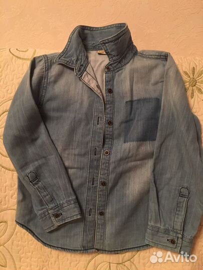 Джинсовая рубашка Next