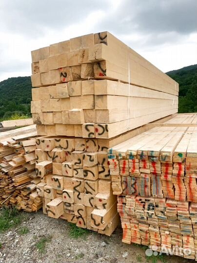 Доска обрезная 50х50х6000