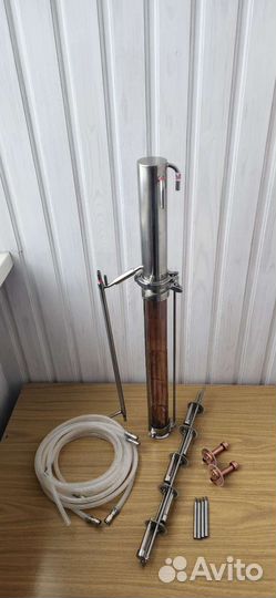 Дефлегматор 2 дюйма с тарельчатой колонной