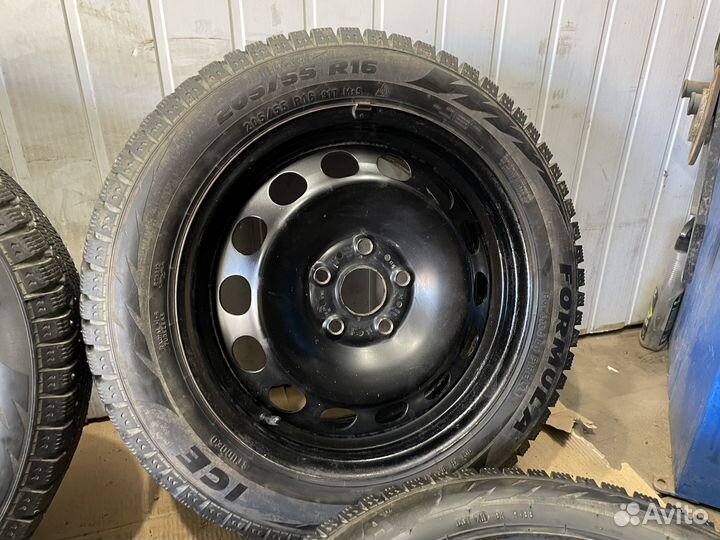 Зимние колеса на Vag R16, 5:112, Formula 205/55/16
