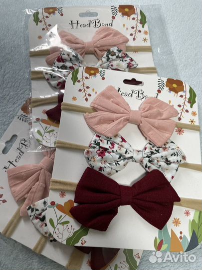 Повязка на голову для девочки