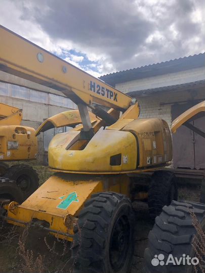Разбор Телескопический подъемник haulotte 25tpx