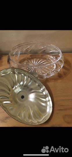 Конфетница Echt Bleikristall Германия