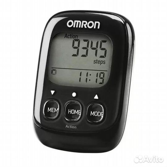 Шагомер Omron Walking Style IV черный