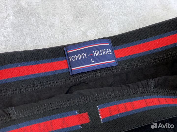 Черные Трусы Tommy Hilfiger 4 штуки