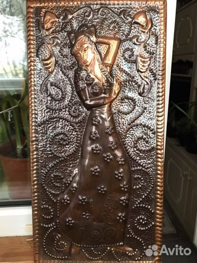 Панно и веточка орхидеи