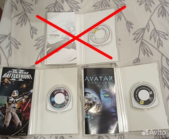 Диски для sony psp