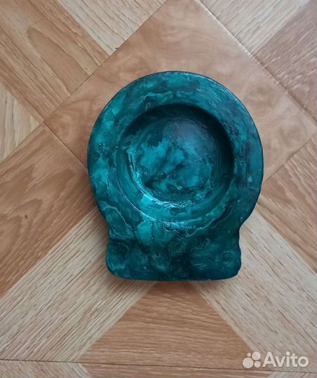 Пепельница под малахит