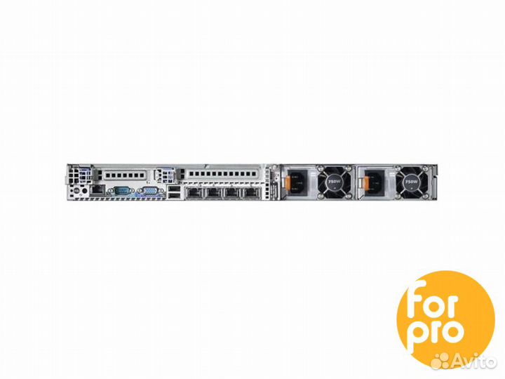Сервер dell R620 10SFF 2xE5-2680v2 256GB, H710p