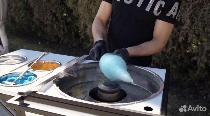 Уникальный аппарат для приготовления сладкой ваты