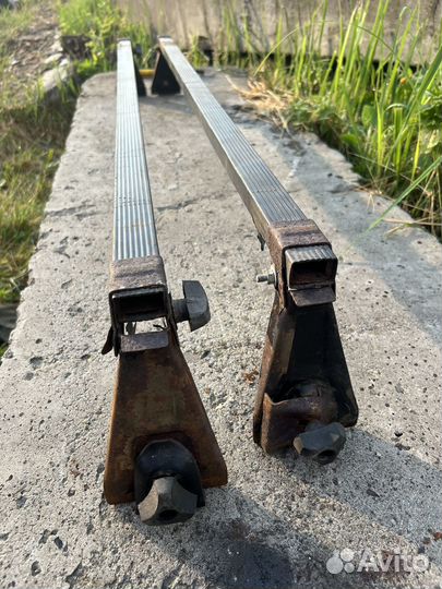 Багажник для крыши авто с креплением на водосток