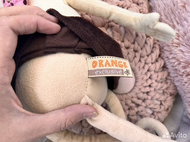 Мягкая игрушка Обезьянка с сумочкой