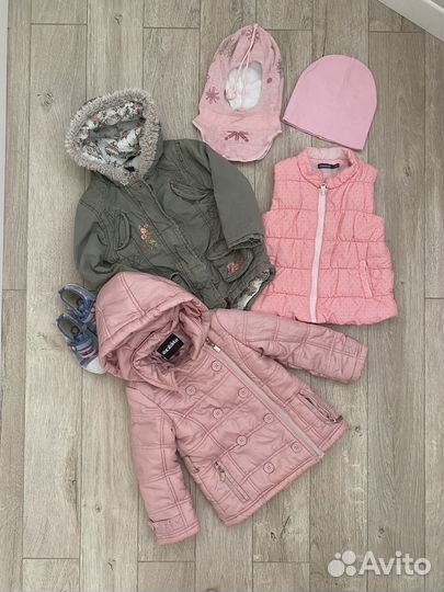 Вещи пакетом на девочку 98