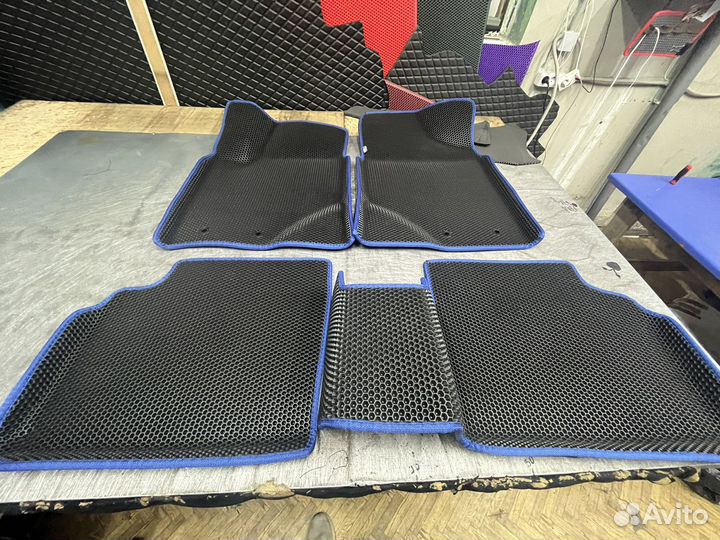 Eva коврики 3D и Ева Эво коврики 3д с бортами