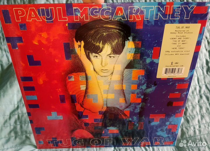 Paul McCartney Tug of War 2017 Новый Винил LP