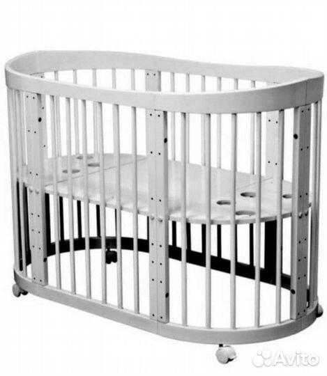 Детская кроватка с маятником, трансформер