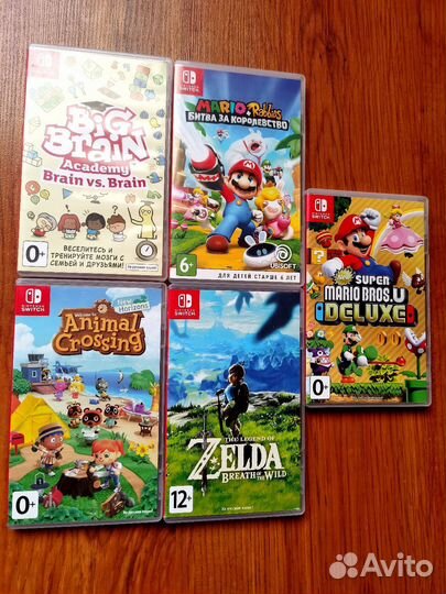 Nintendo switch games (игры)